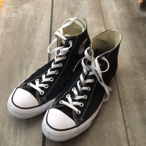 Black High Top Converse